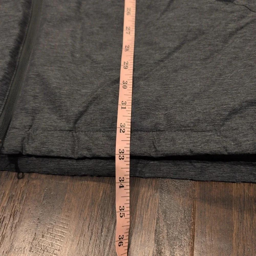 McDonalds Team Jacket Mens XL Charcoal Gray Quilted Lined Zip Up‎ Workwear